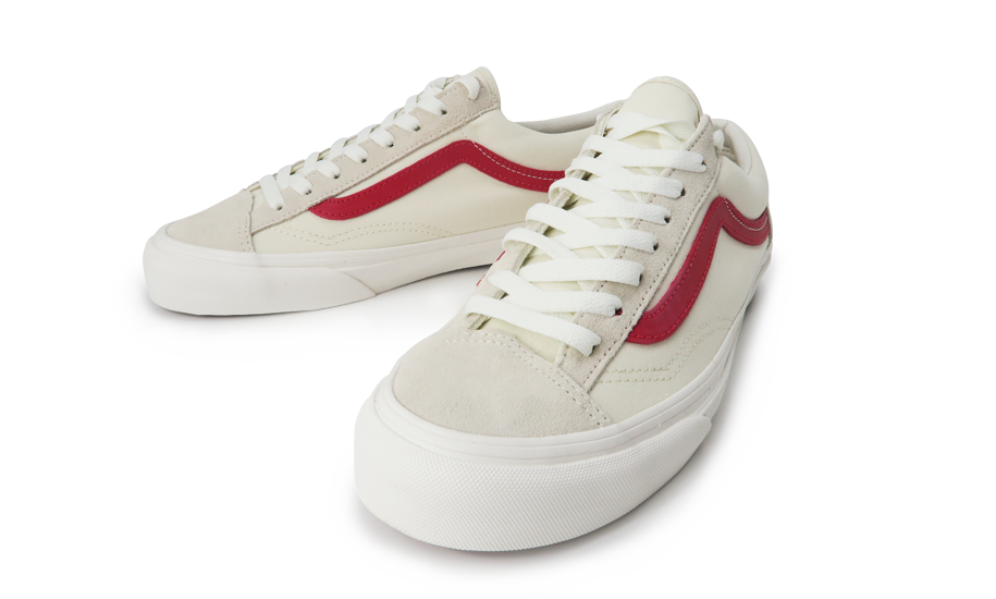 STYLE 36 “MARSHMALLOW/RACING RED” Style 